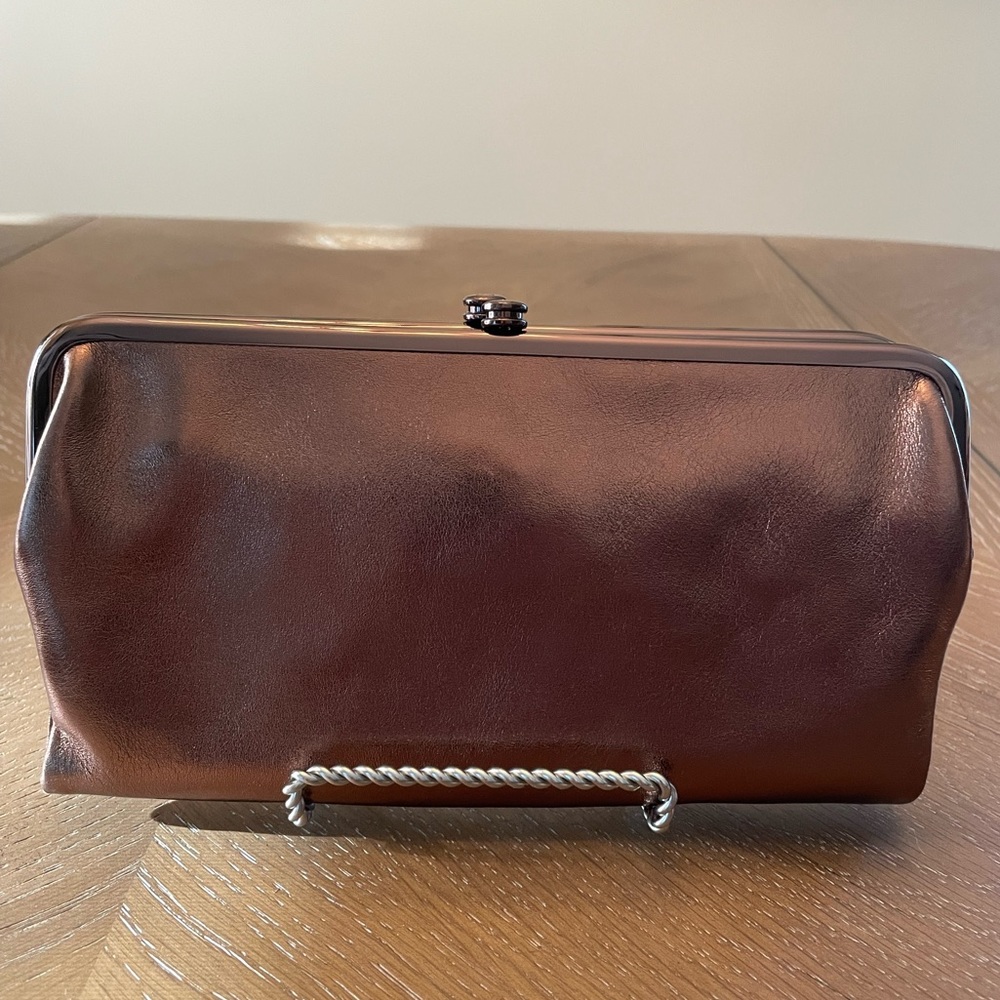 HOBO Lauren Wallet- Burnt Bronze